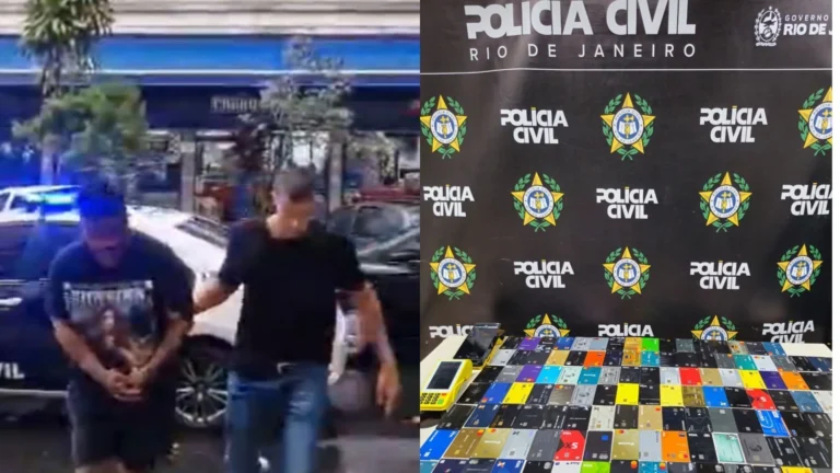 Homem é preso com 147 cartões após suspeita de golpes em shows no RJ