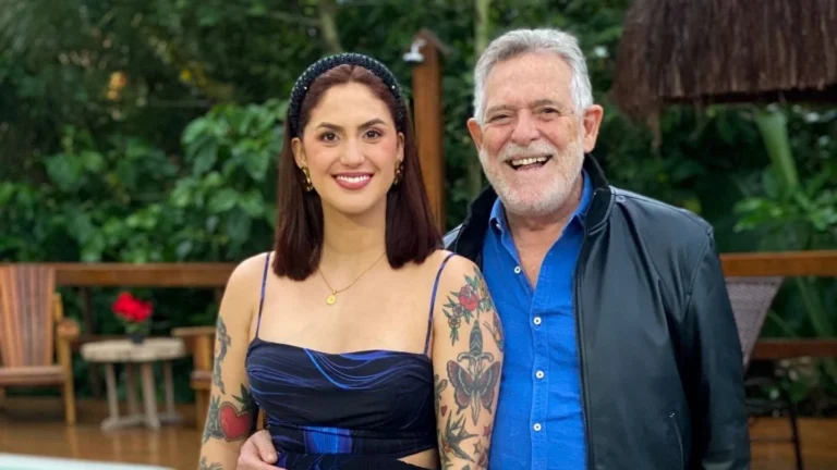 José de Abreu rebate crítica por casamento com maquiadora 52 anos mais nova