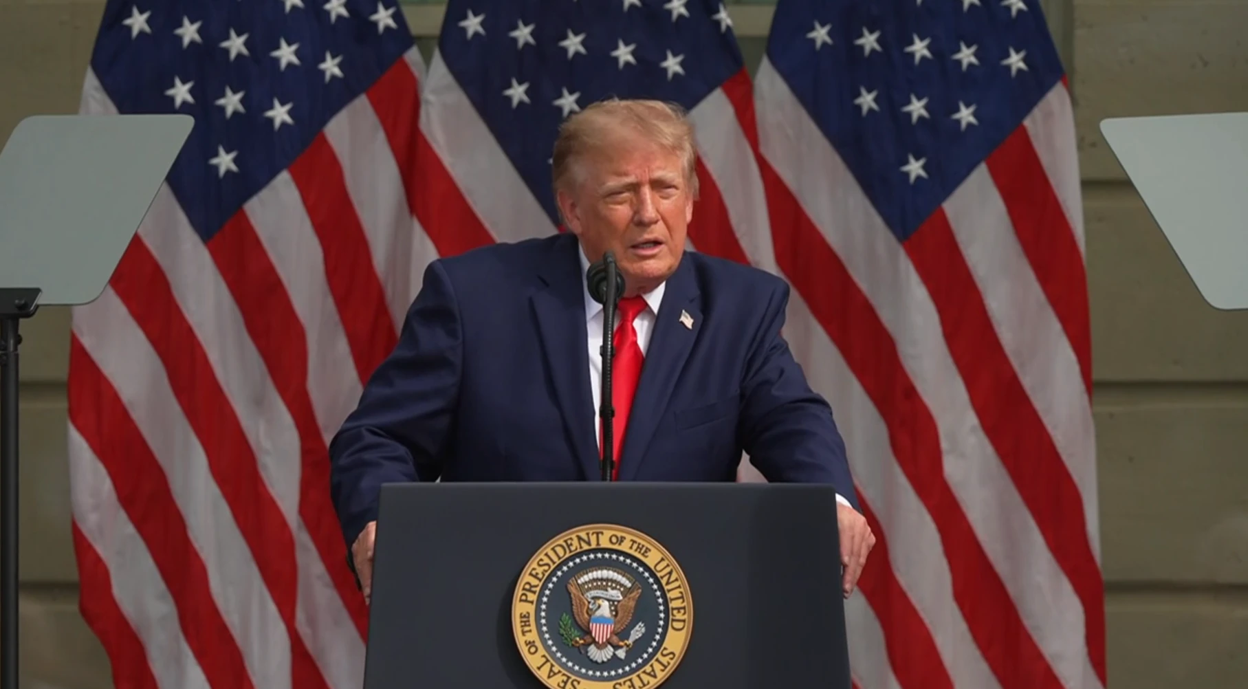 11 de Setembro: Trump discursa em cerimônia de homenagem no Pentágono