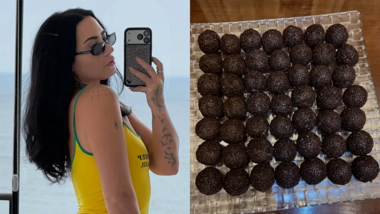 Demi Lovato abre álbum de fotos no Brasil: “Amo brigadeiro”