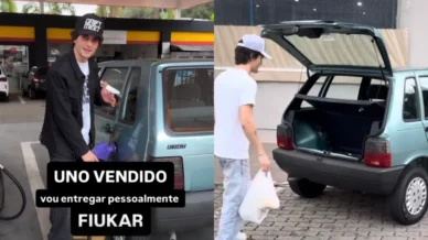 Em meio a crise financeira, Fiuk vende segundo carro por R$ 54 mil; veja