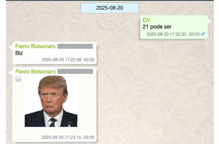 PF mostra conversas de Flávio com Vorcaro sobre recursos para Dark Horse