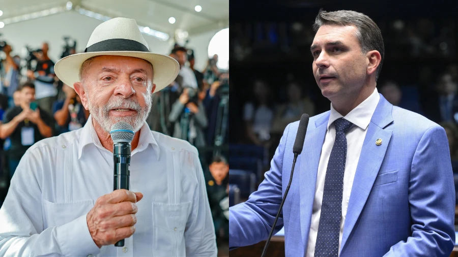 Indexa/Broadcast: No 2º turno, Lula tem 43%; Flávio, 42%