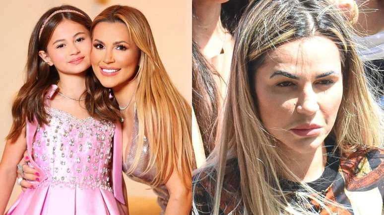 Presa, Deolane reage ao saber do estado de saúde da filha: 'Desesperador'