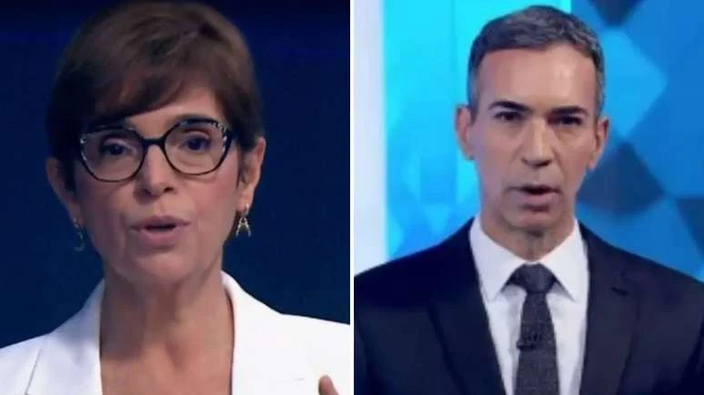 Renata Lo Prete se pronuncia após gafe de Tralli na cobertura das eleições: 'Tanto trabalho a fazer'