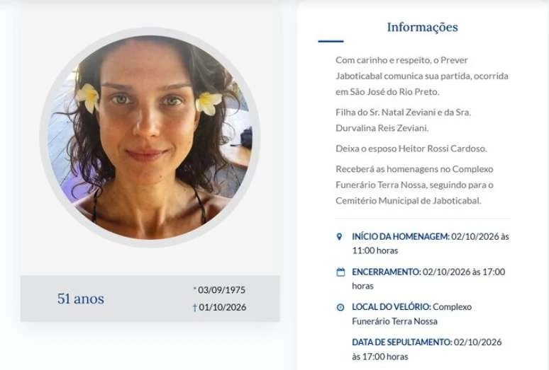 Karina Zeviani, ex-The Voice Brasil, morre aos 51 anos em decorrência de um câncer