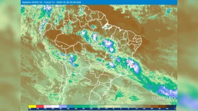 Ciclone extratropical aumenta risco de temporais pelo Brasil nesta semana