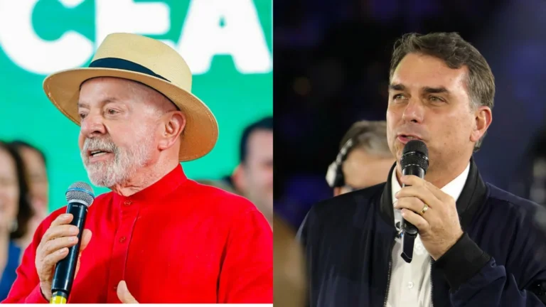 Quaest: Lula tem 46% dos votos válidos no 1º turno; Flávio, 45%