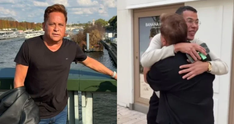 Na Europa, Leonardo é tietado por fãs: “Simpatia em pessoa”