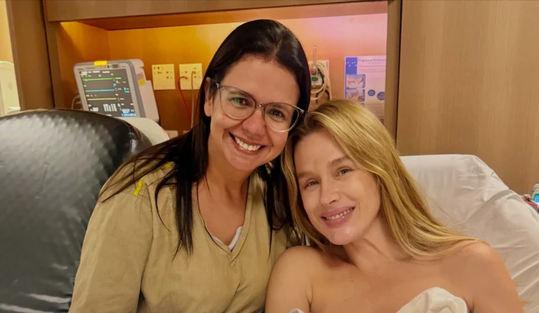 Fiorella Mattheis dá à luz terceiro filho; veja nome
