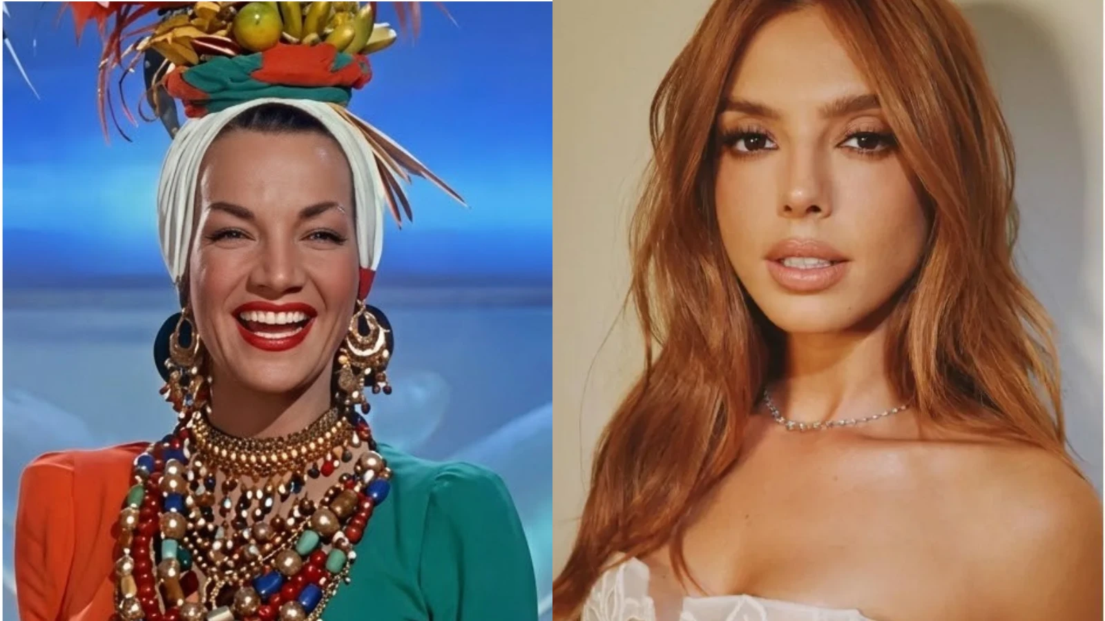 Giovanna Lancellotti surge caracterizada como Carmen Miranda; veja fotos