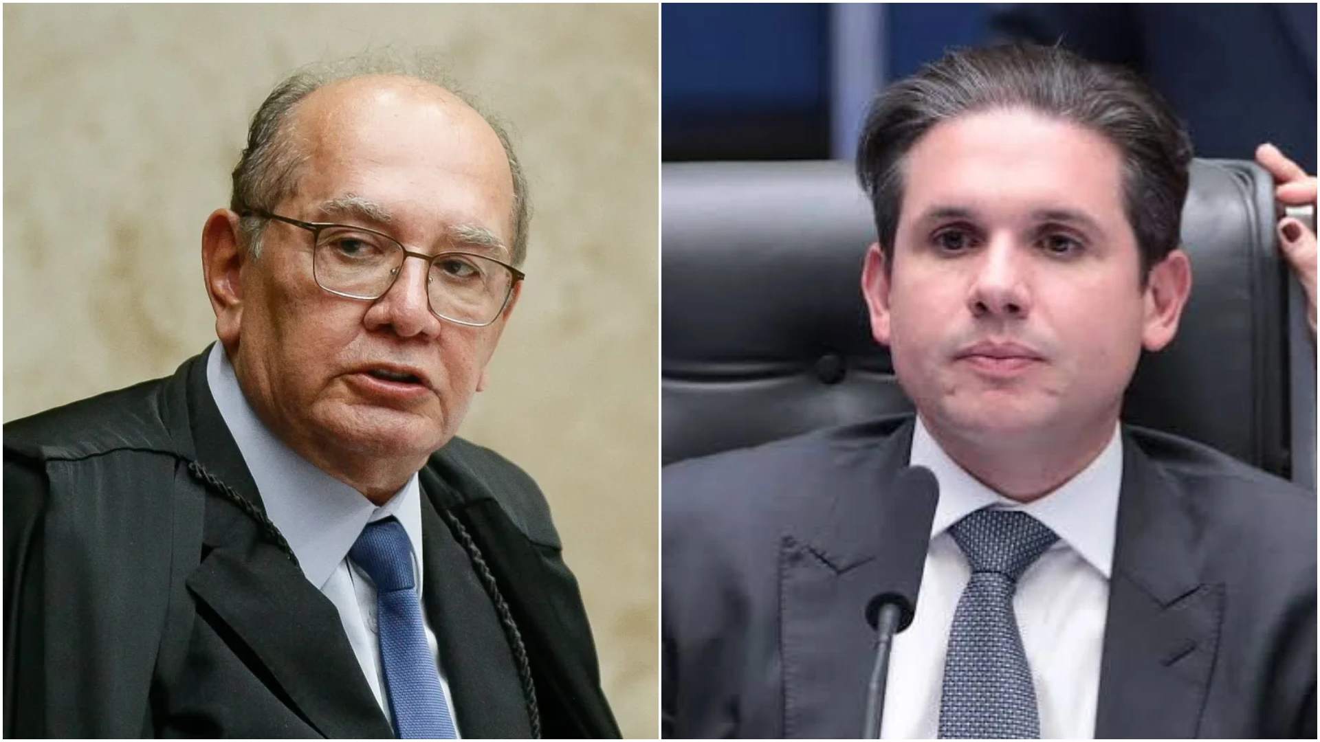 Gilmar e Hugo fazem apelo em defesa de instituições democráticas